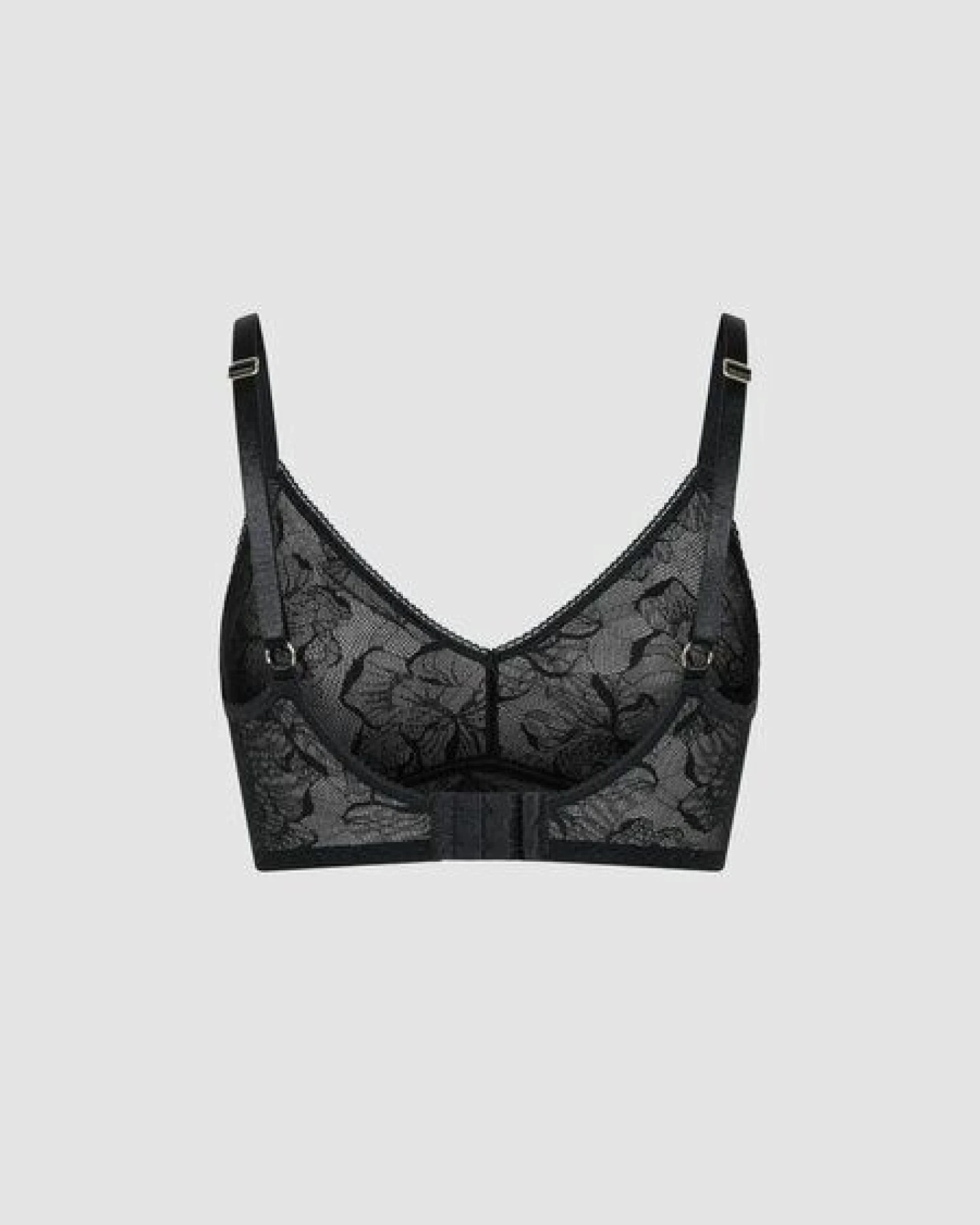 erlich textil Sleek Lace Moulded BH aus Spitze, hergestellt in der Türkei – Ansicht 4