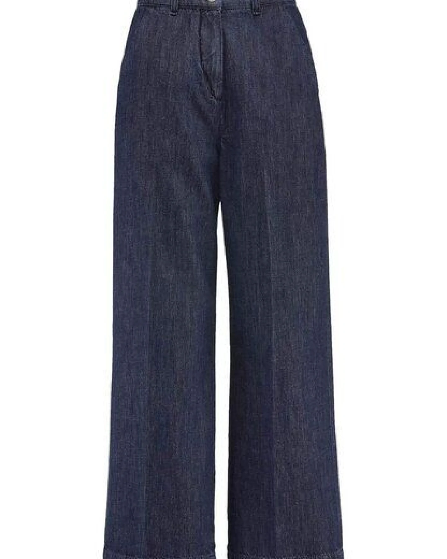 hessnatur Jeans ENNELIE Culotte Wide Leg aus Bio-Denim mit Kapok – Ansicht 3
