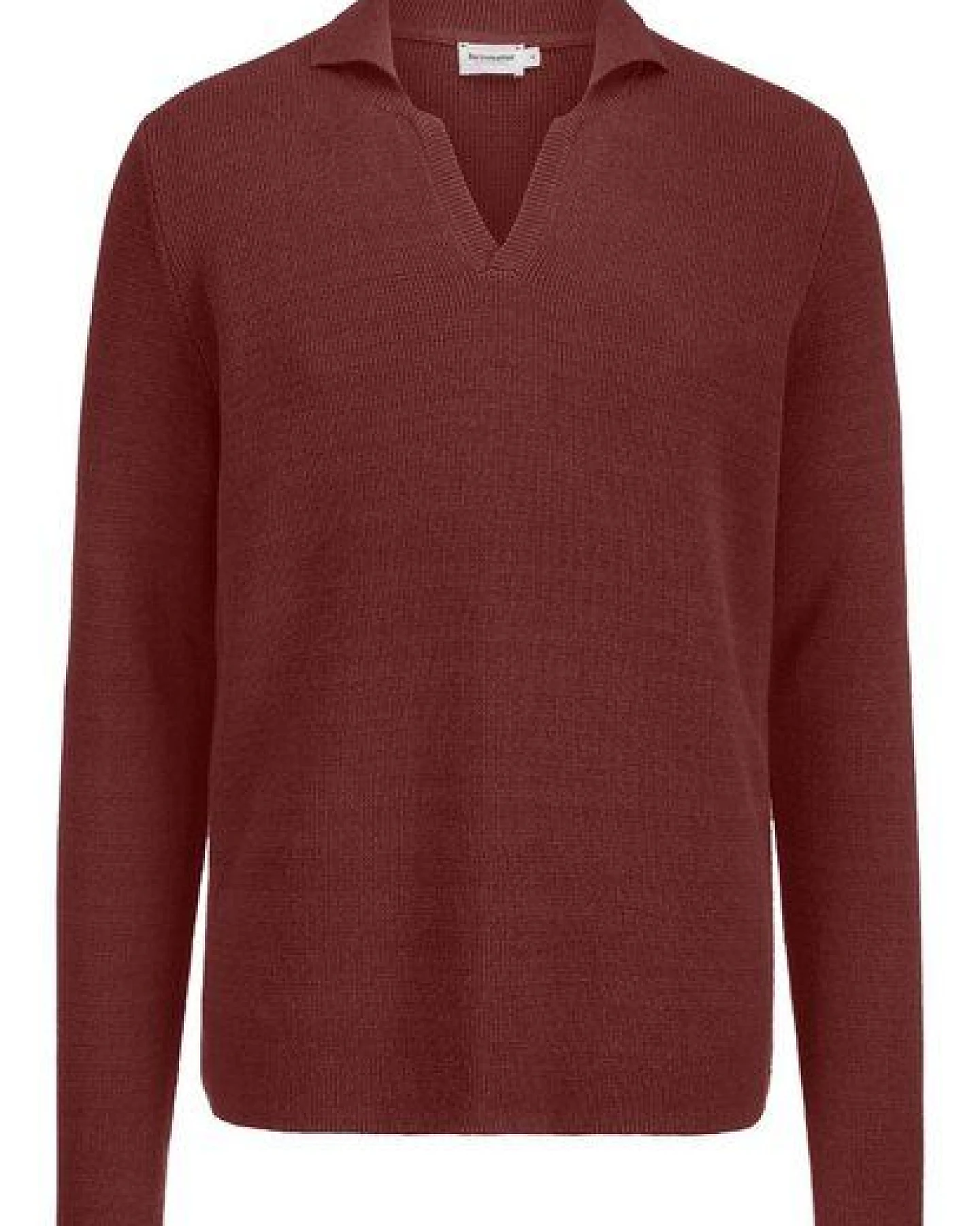 hessnatur Milano Strick Polo Regular aus Leinen mit Bio-Baumwolle und LENZING ECOVERO Viskose – Ansicht 3