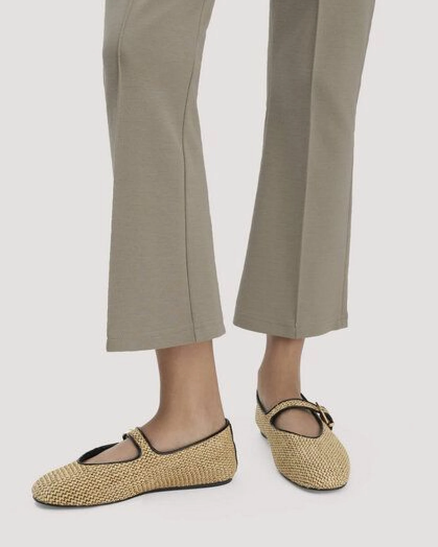 hessnatur Jersey Hose Culotte Slim Leg aus Bio-Baumwolle – Ansicht 2