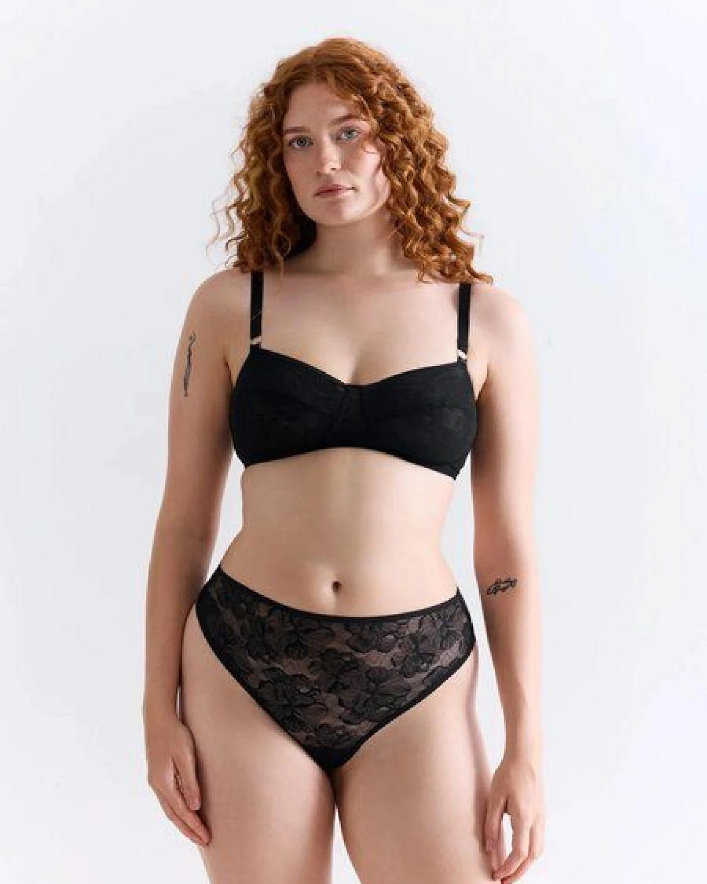erlich textil Sleek Lace Balconette BH aus Spitze, hergestellt in der Türkei – Ansicht 3