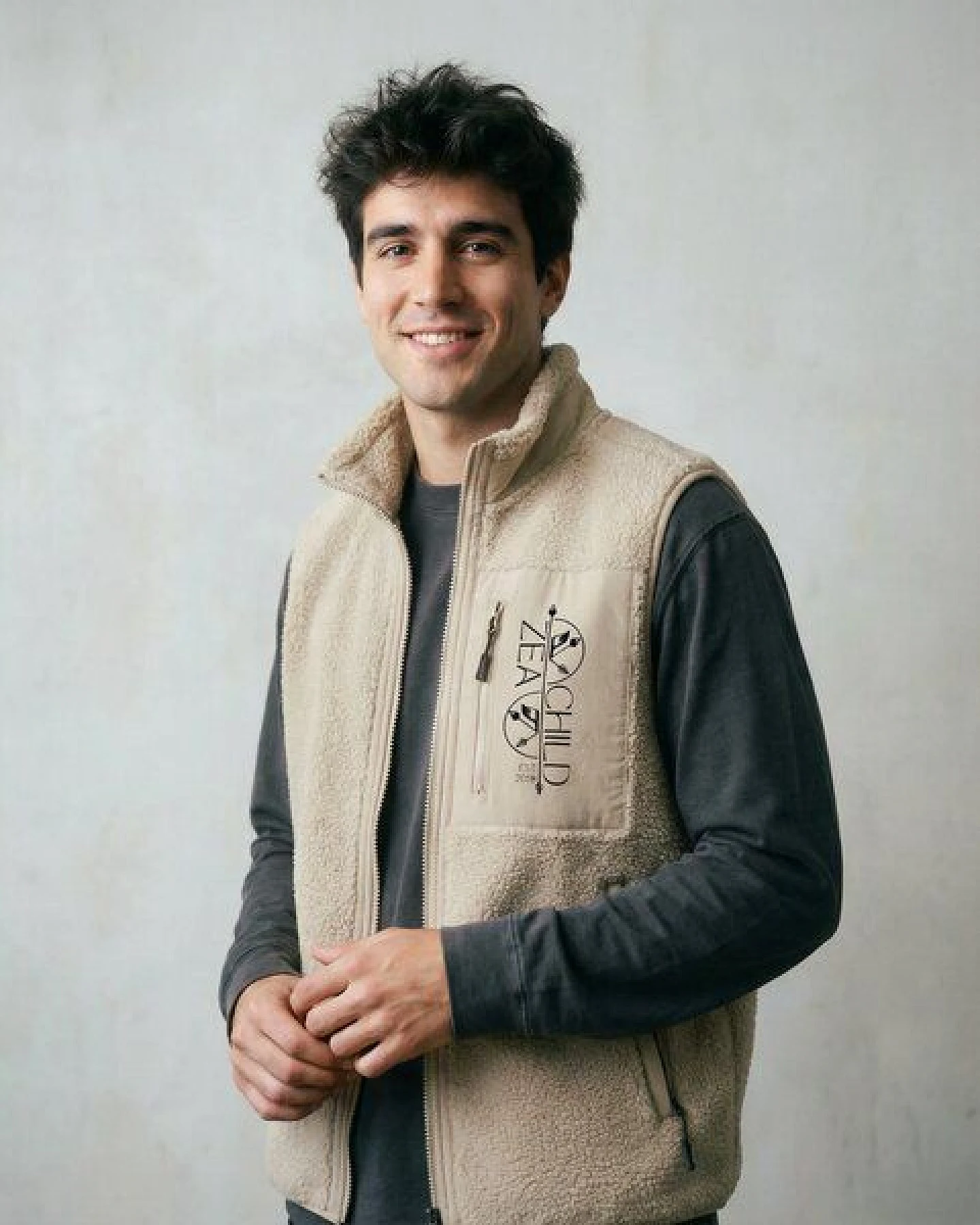 Zeachild Männer EcoSherpa Halfzip Unisex – Ansicht 3