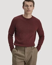 Produktseite: hessnatur Milano Strick Pullover Regular aus Leinen mit Bio-Baumwolle und LENZING ECOVERO Viskose
