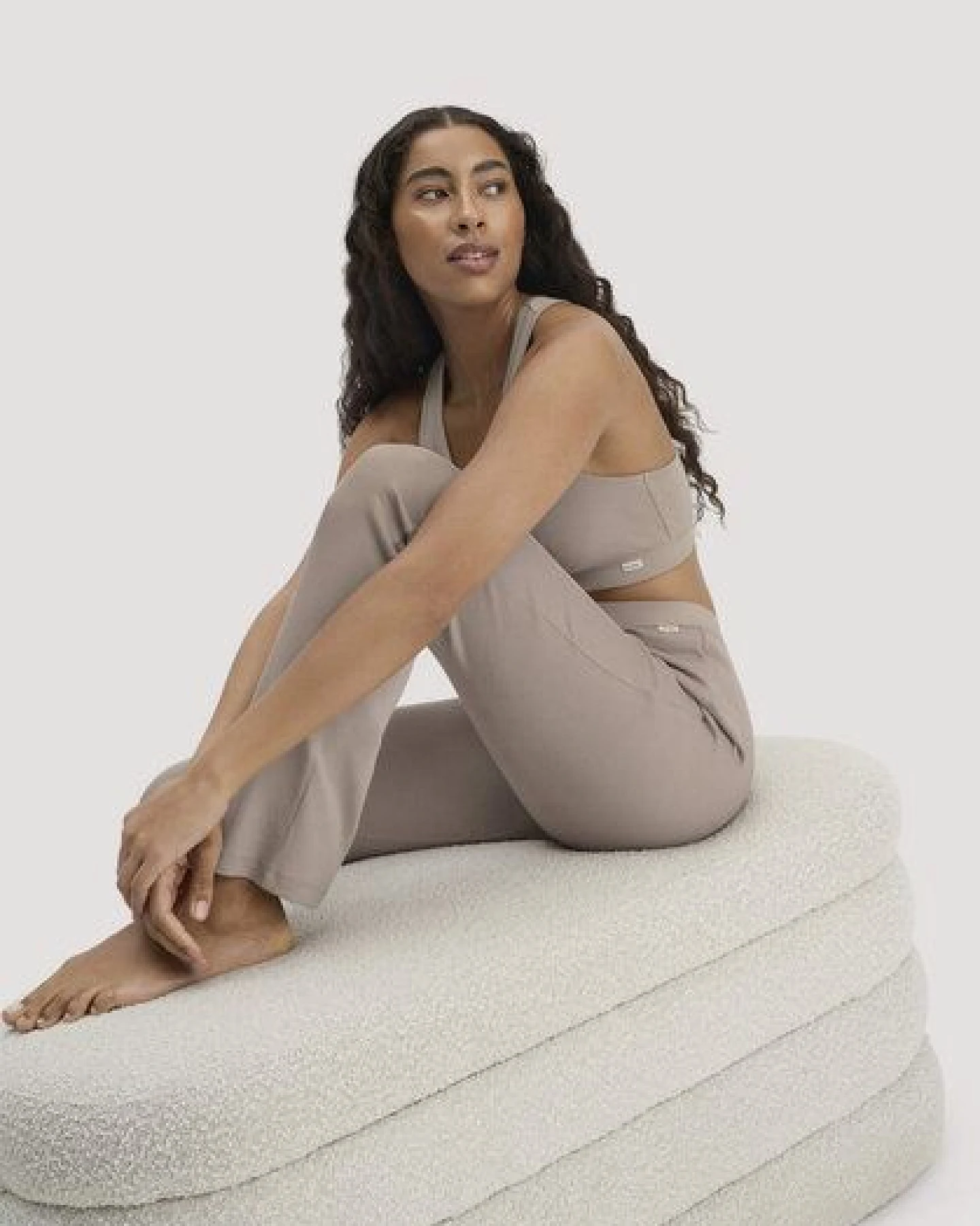 hessnatur Leggings Flared SOFT RIB aus Bio-Baumwolle – Ansicht 4
