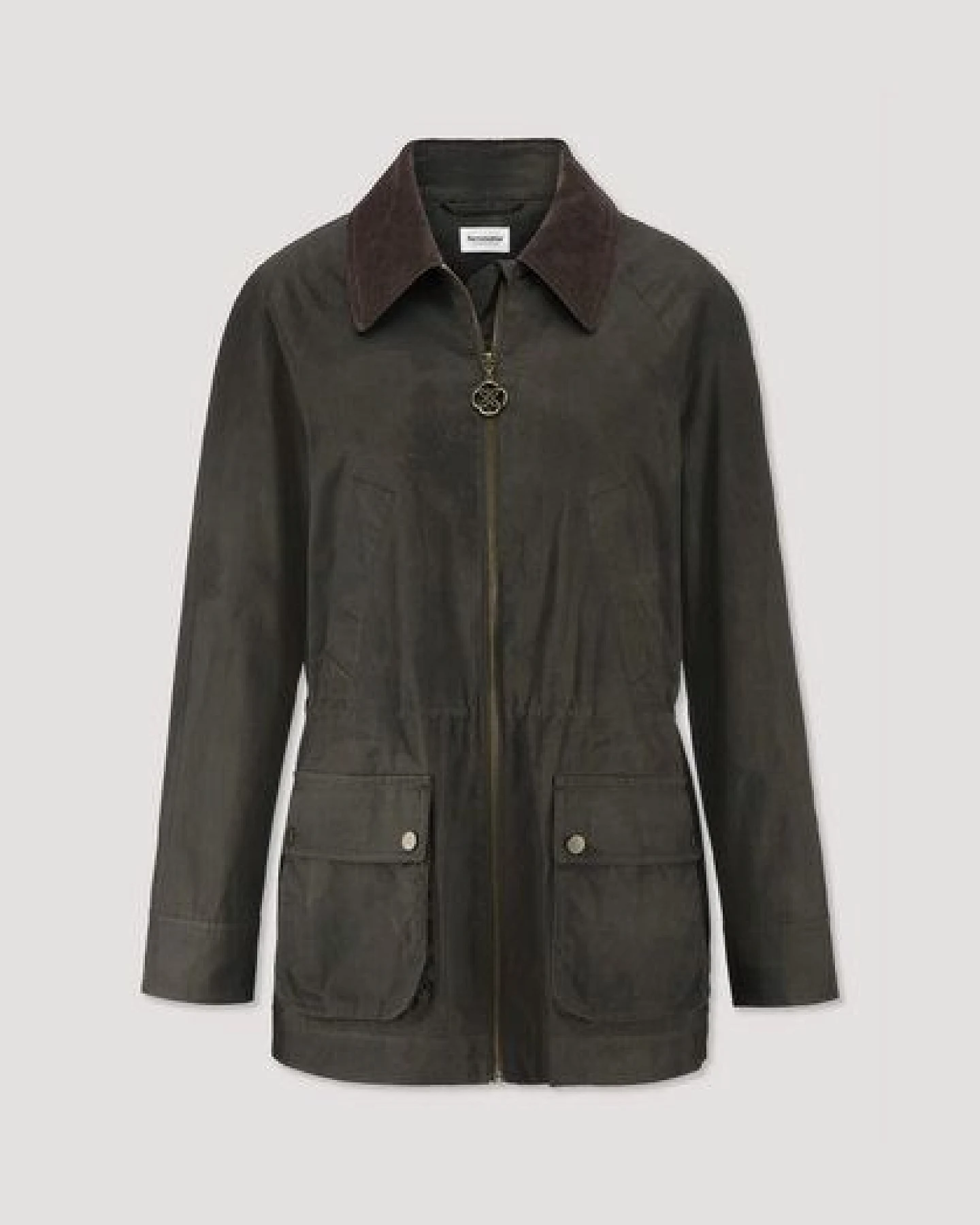 hessnatur Wachsjacke Regular aus reiner Bio-Baumwolle – Ansicht 4