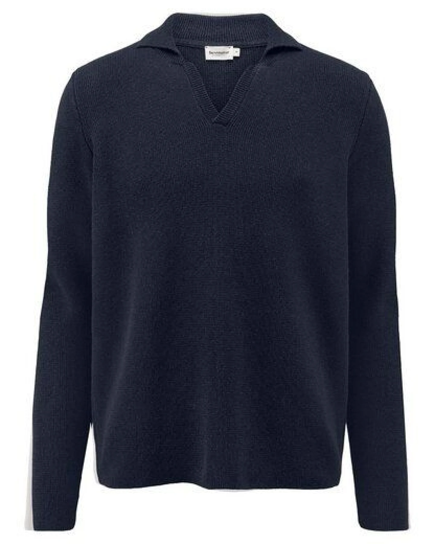 hessnatur Milano Strick Polo Regular aus Leinen mit Bio-Baumwolle und LENZING ECOVERO Viskose – Ansicht 3