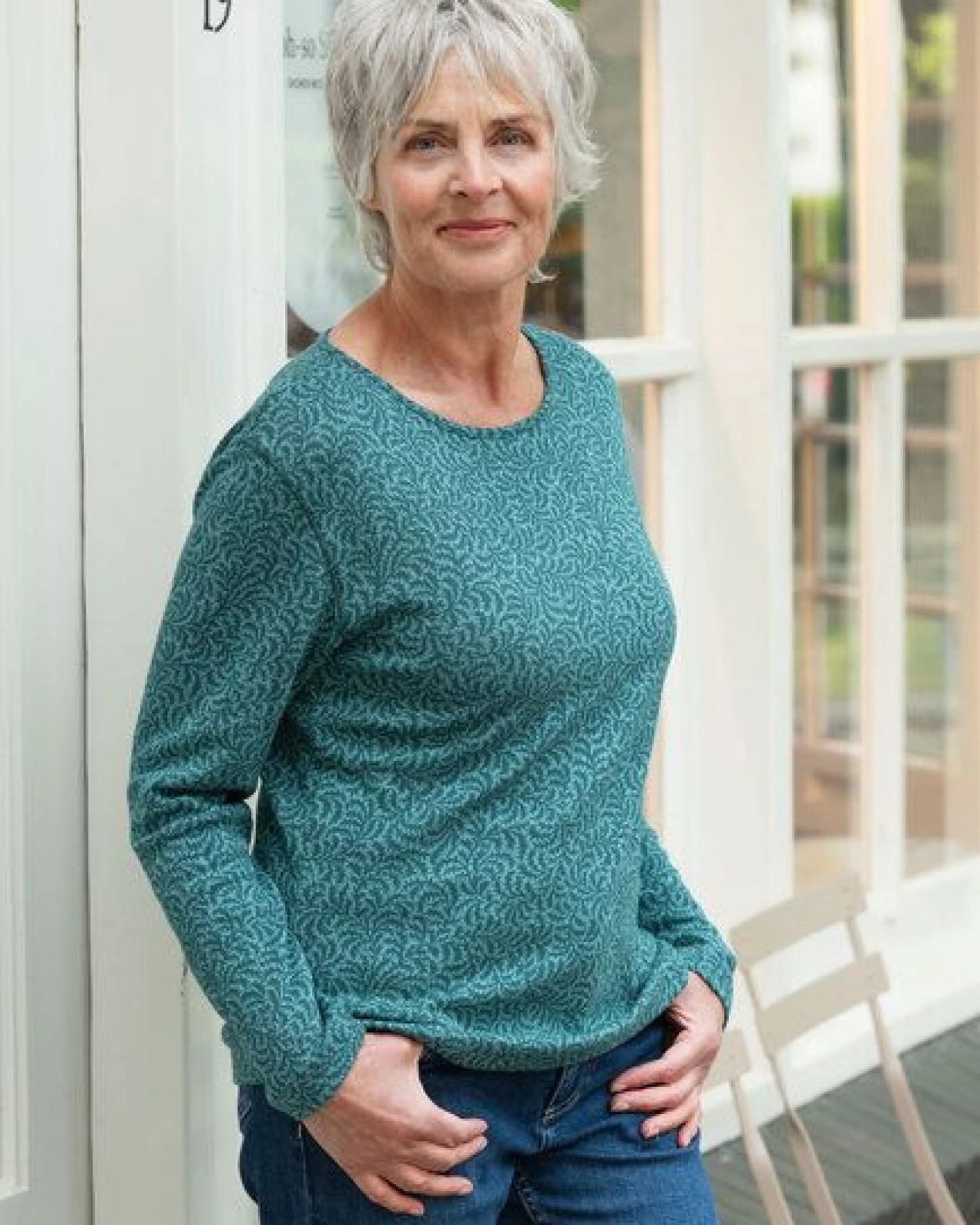 Heidekönigin Langarmshirt EDDA – Ansicht 2