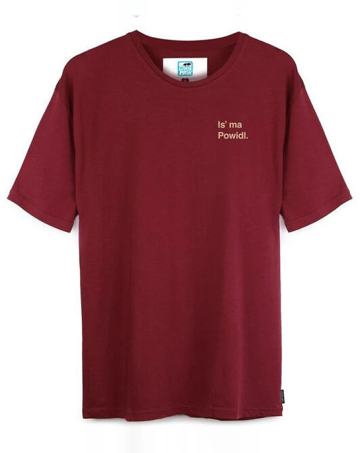 GARY MASH Shirt Is' ma Powidl. aus Biobaumwolle