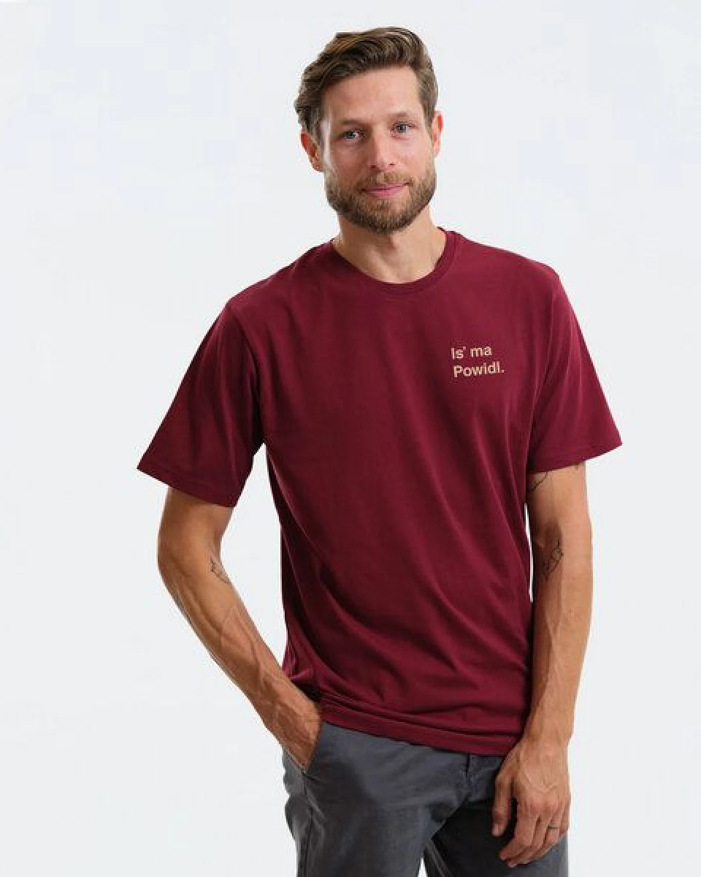 GARY MASH Shirt Is' ma Powidl. aus Biobaumwolle – Ansicht 3