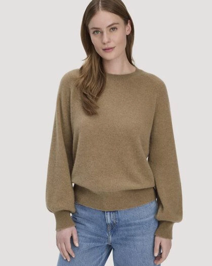 hessnatur Strick Pullover Relaxed BETTER RECYCLING aus reinem Cashmere
