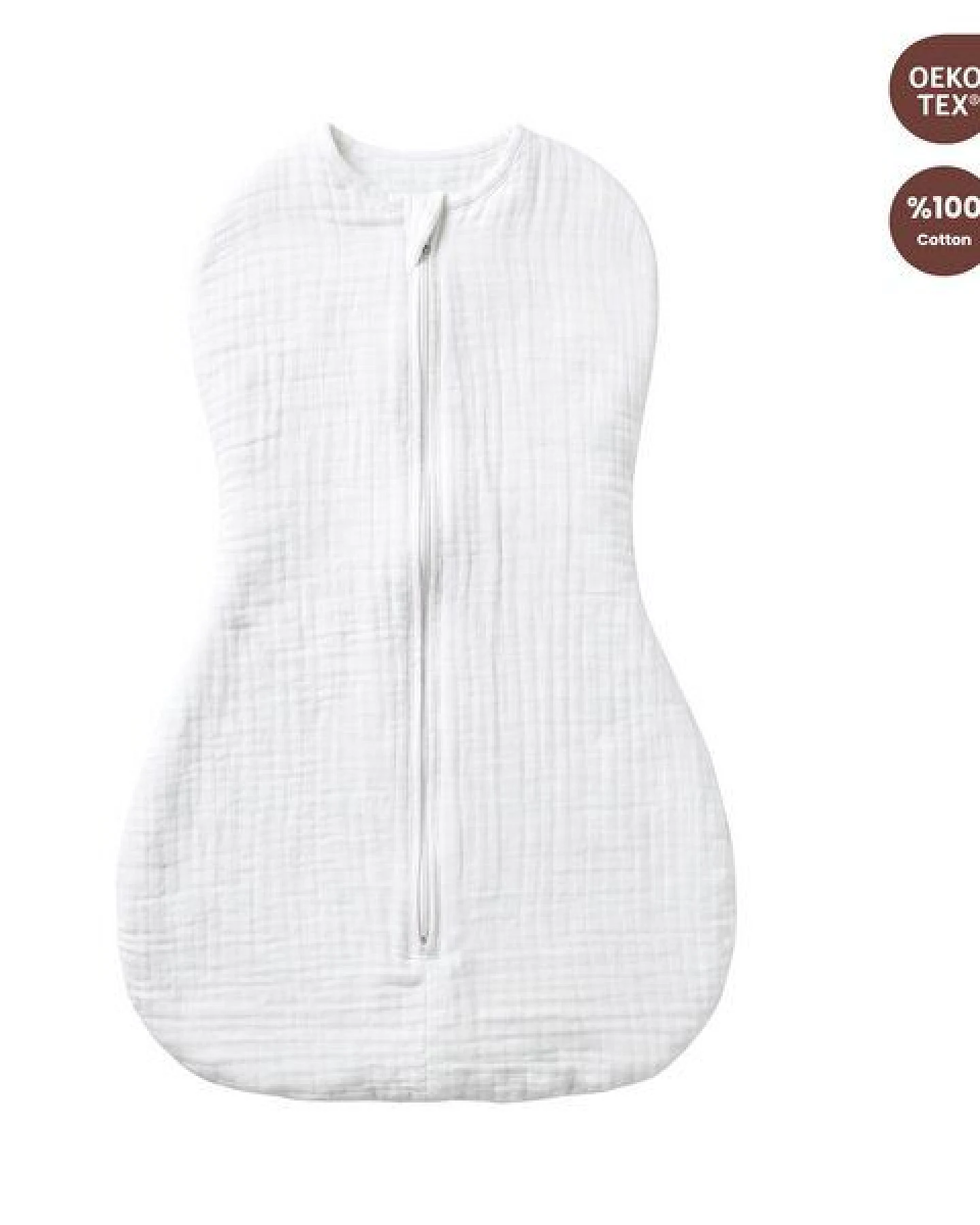 Bebekevi Schlafsack Musselin Kokon Puckschlafsack für Neugeborene (2,5 bis 4 kg) – Ansicht 3
