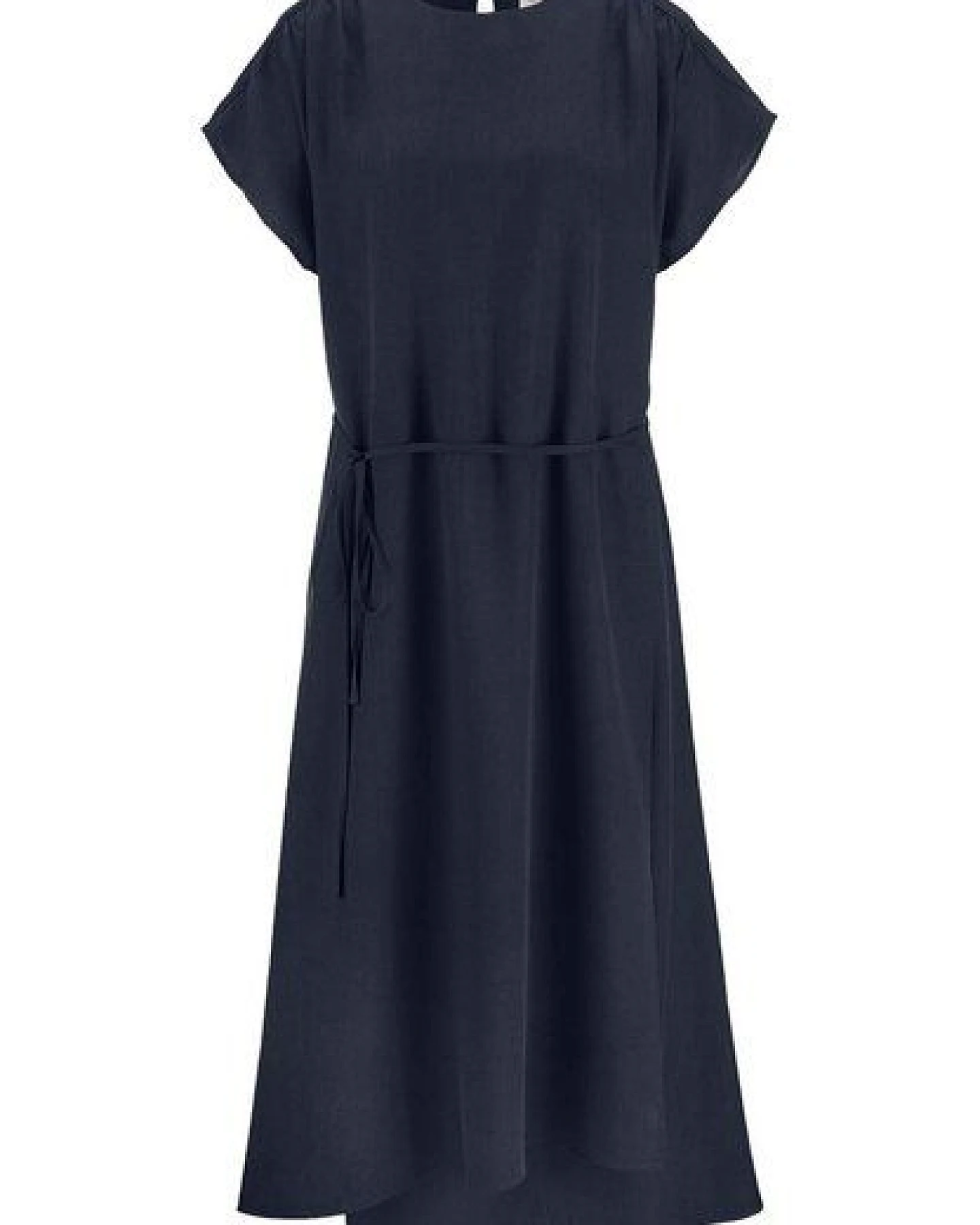 hessnatur Gewebe Kleid mit Wickeloptik Midi aus reinem TENCEL Lyocell – Ansicht 3