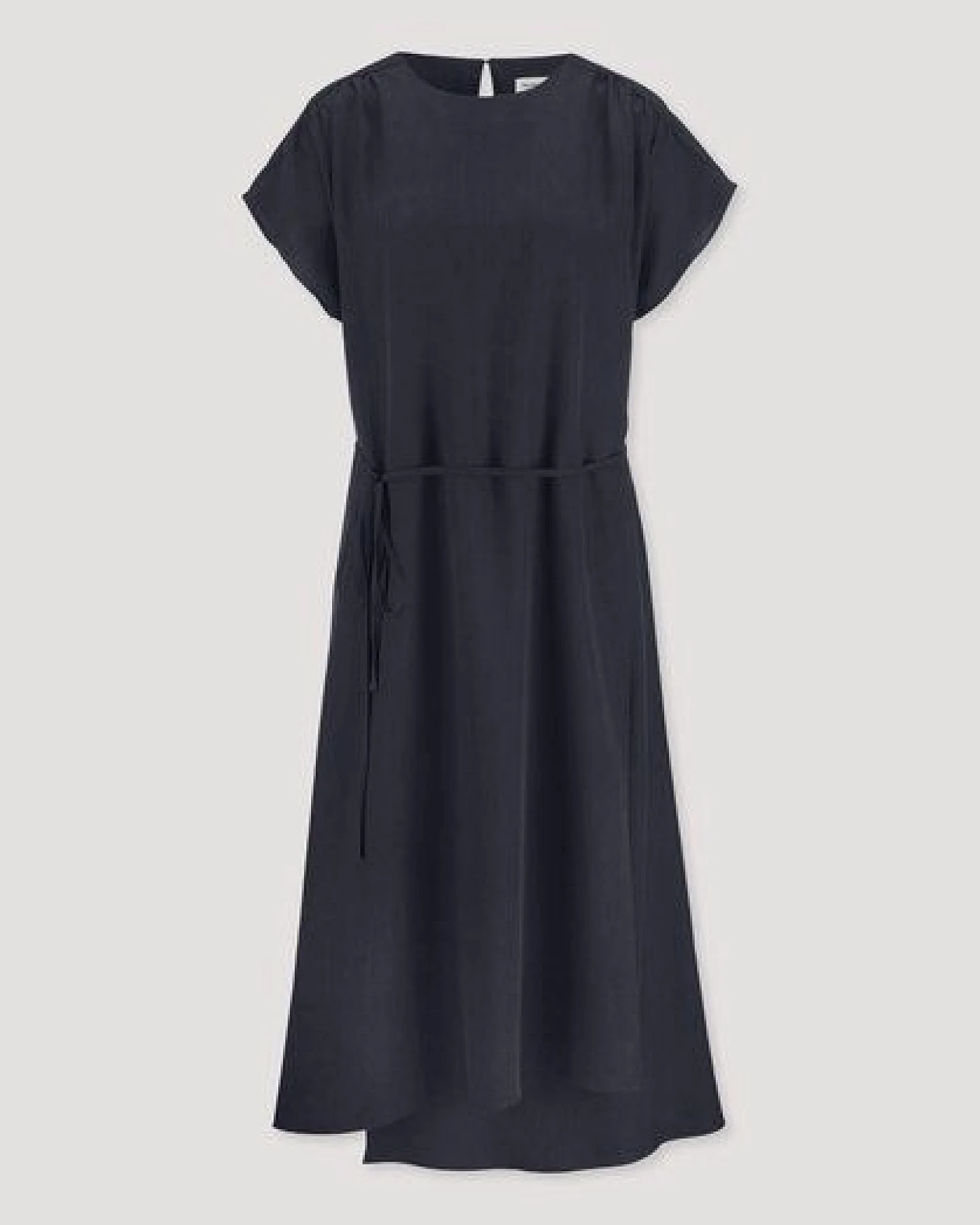 hessnatur Gewebe Kleid mit Wickeloptik Midi aus reinem TENCEL Lyocell – Ansicht 4