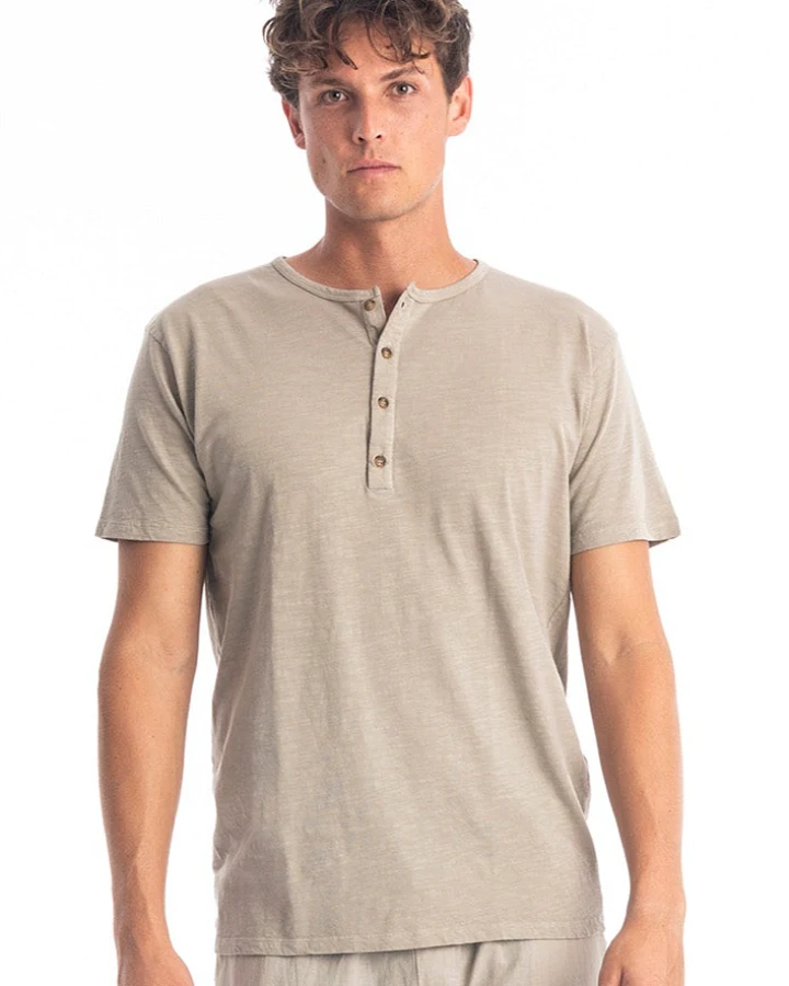 RAVENS VIEW IBIZA Herren vegan T-Shirt Enzo Stone