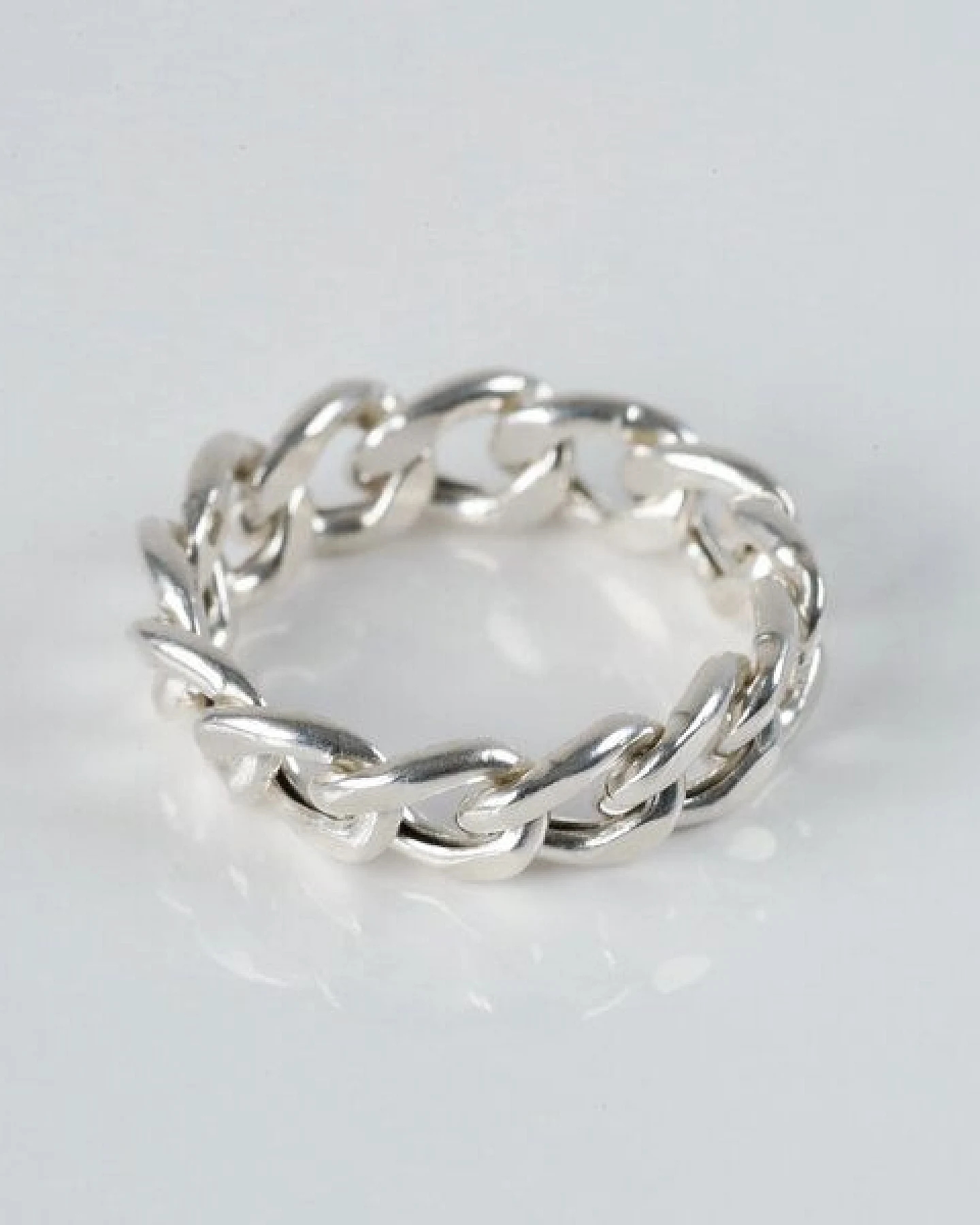 BELLYBIRD Jewellery Ring - PANZERRING, Kettenring, 925 Silber/ vergoldet – Ansicht 3