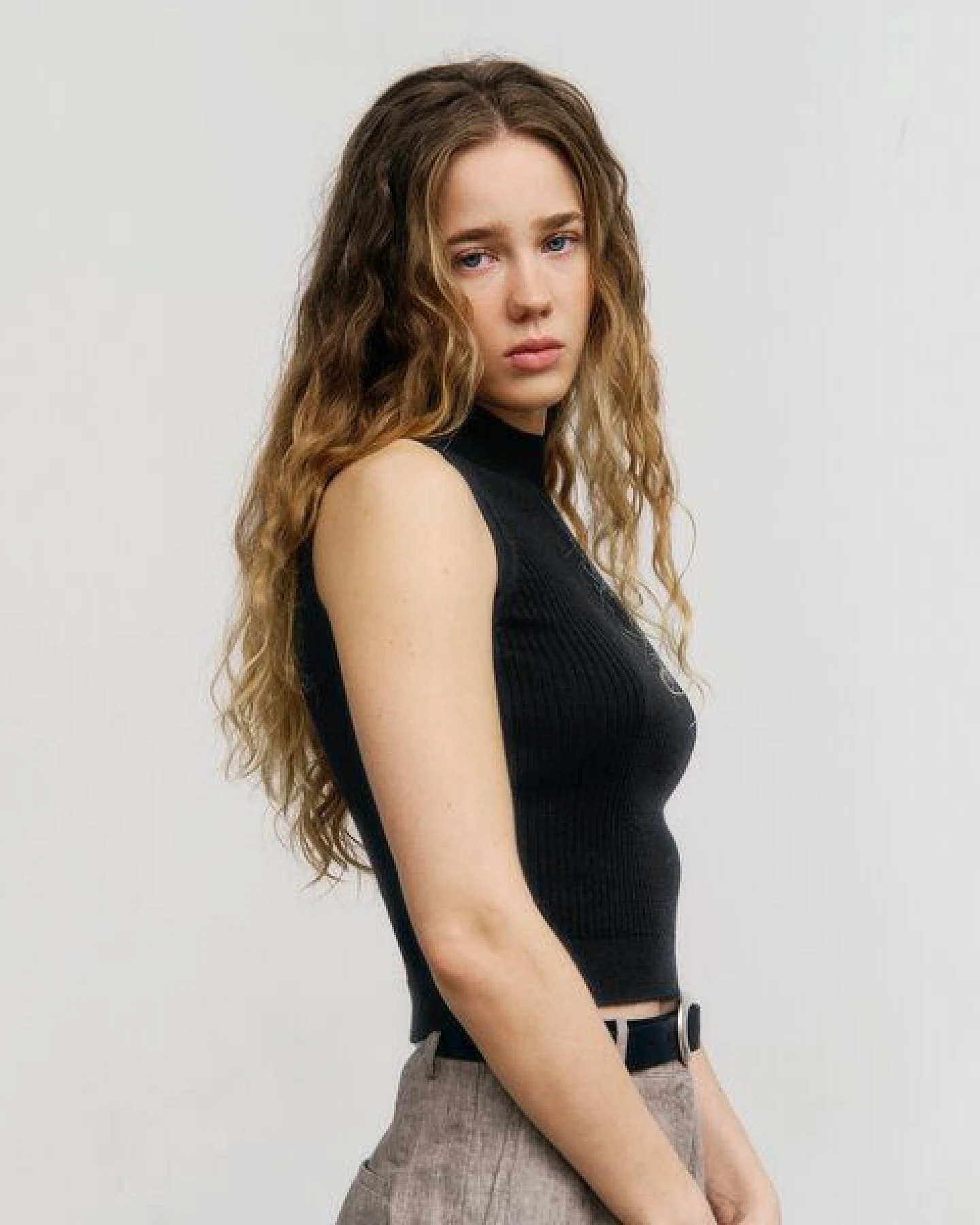 Rotholz Knit Singlet - Damen Top aus Merinowolle – Ansicht 3