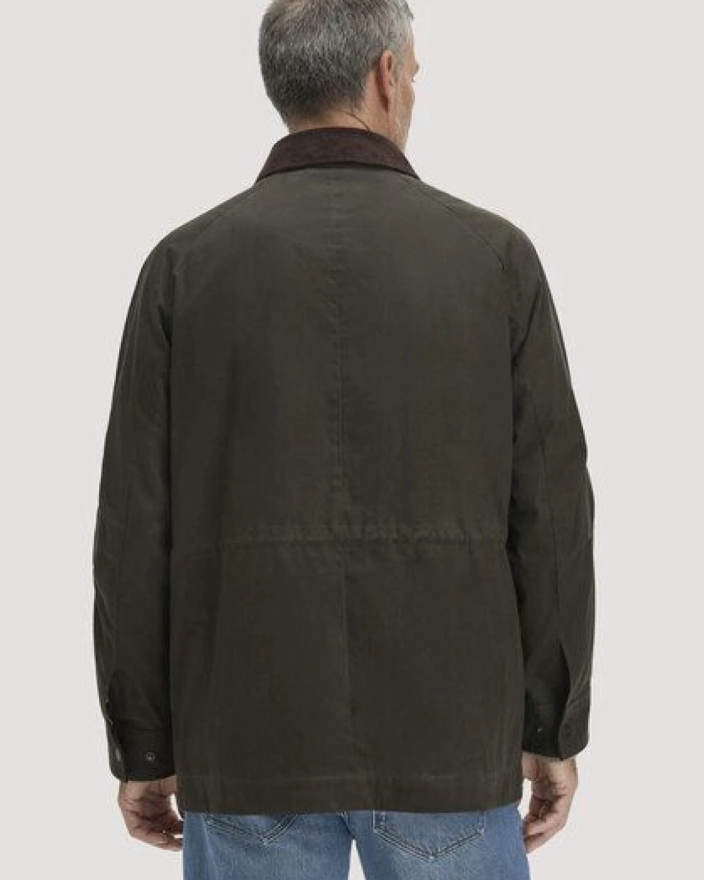 hessnatur Wachsjacke Regular aus reiner Bio-Baumwolle – Ansicht 2