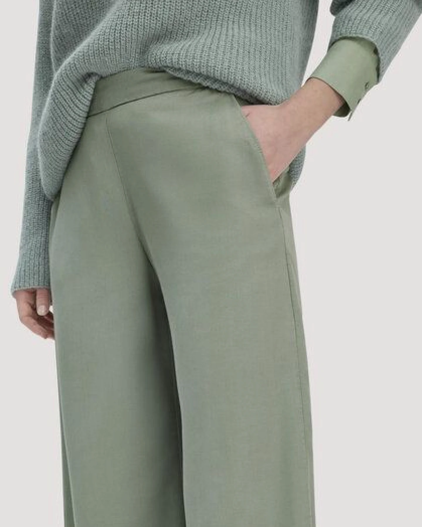 hessnatur Hose Wide Leg aus TENCEL Lyocell – Ansicht 2