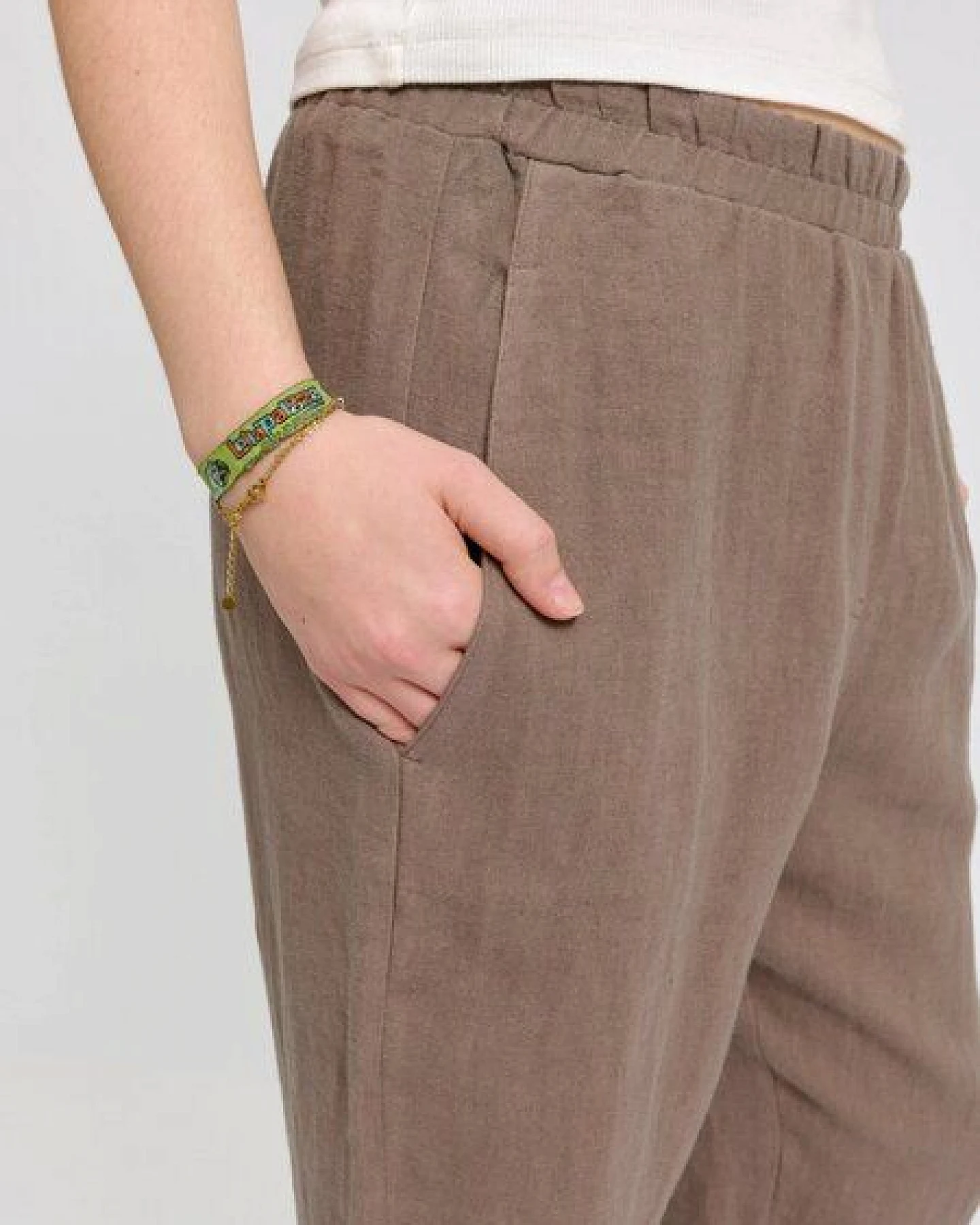Mazine Hose - Straight Leg Linen Pants - aus 100% Leinen – Ansicht 3