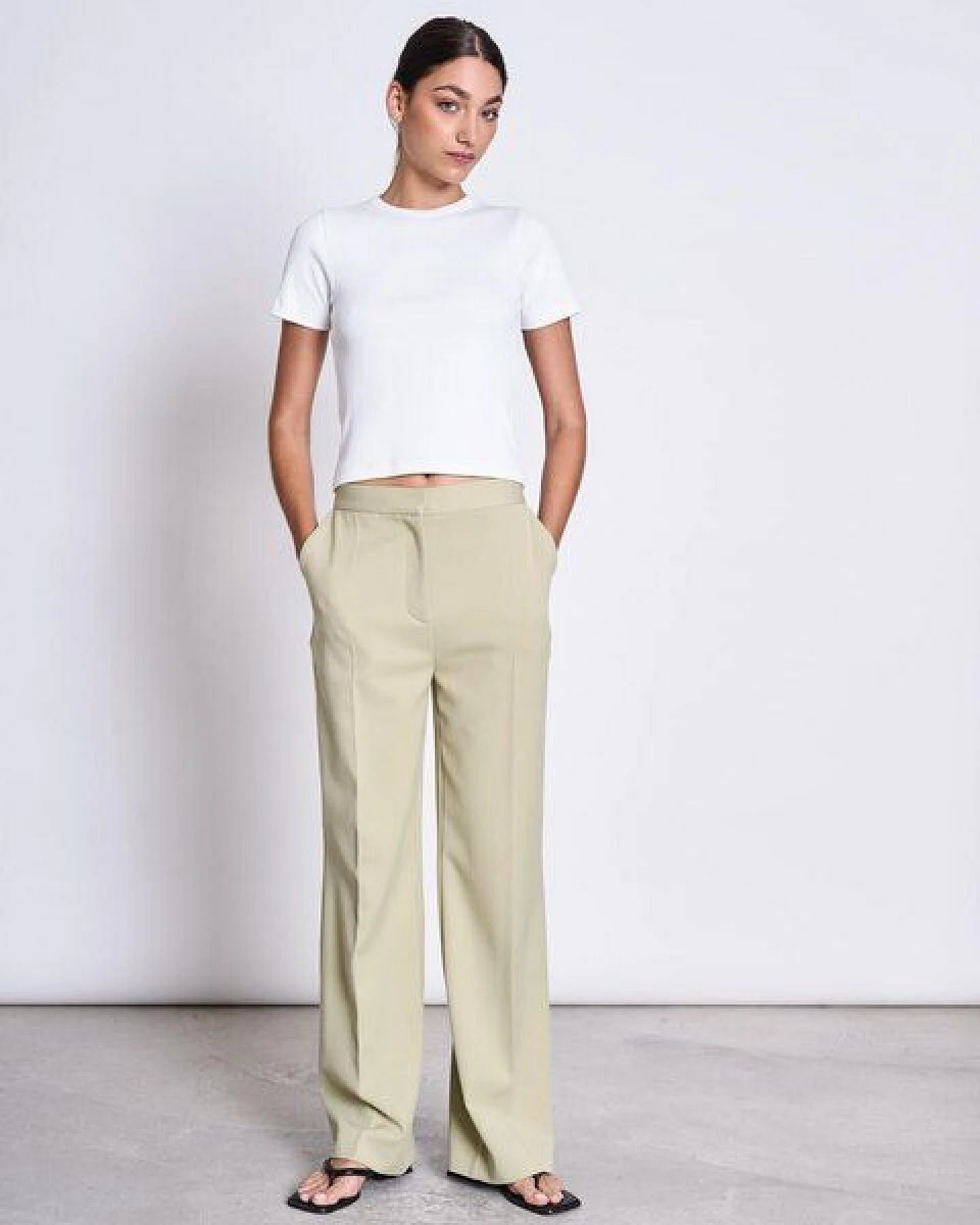 JAN N JUNE Hose Coralia - pistachio – Ansicht 2