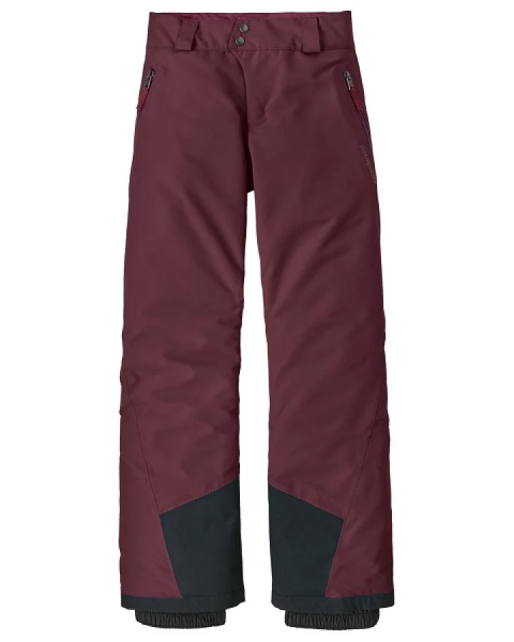 Patagonia - Kid's Powder Town Pants - Skihose Gr XS rot
