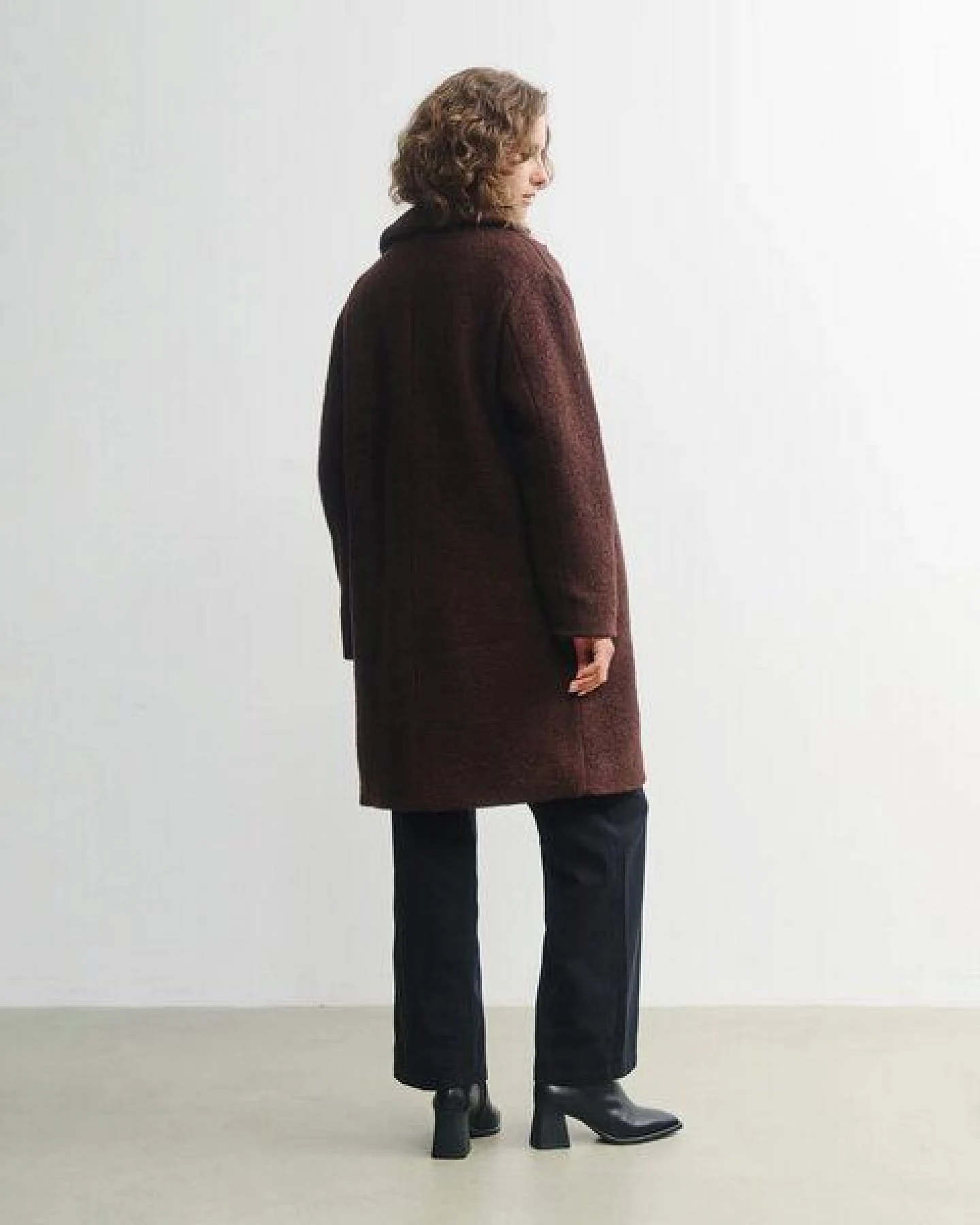 Rotholz Unisex Mantel Wool Formal Overcoat – Ansicht 4