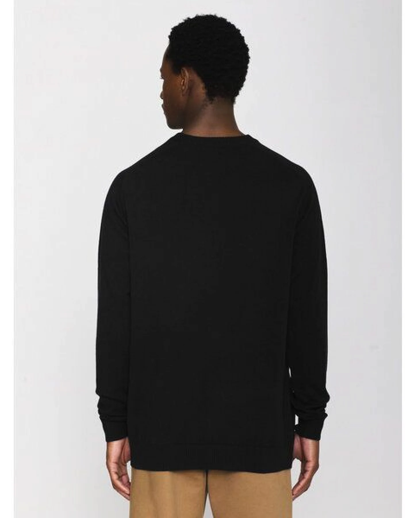 KnowledgeCotton Apparel Regular merino knit crew neck - aus Merino-Wolle – Ansicht 4