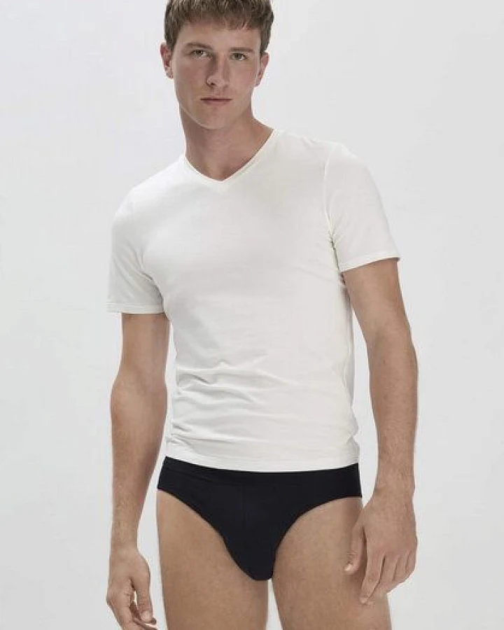 hessnatur Slip Regular Cut 3er-Pack COTTON MIX aus Bio-Baumwolle