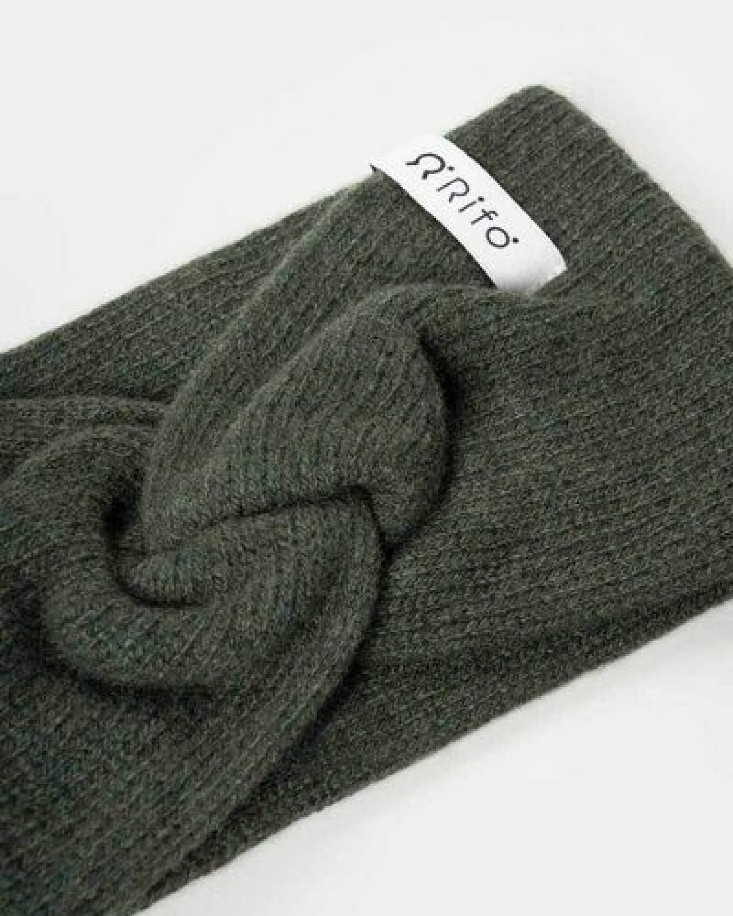 Rifò - Circular Fashion Made in Italy Stirnband Nadia aus Recycelter Kaschmirwolle – Ansicht 3