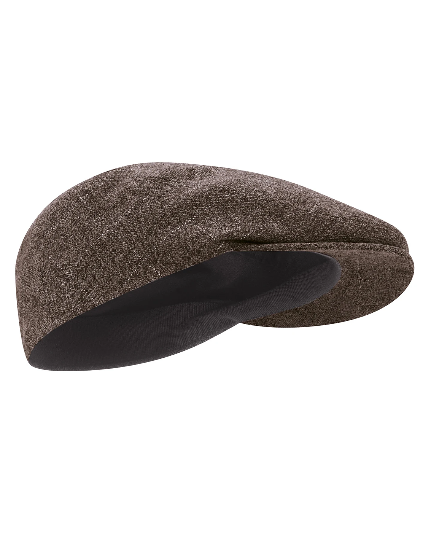 Hempage Herren vegan Flat Cap Aus Twill Farbe Mokka – Ansicht 2