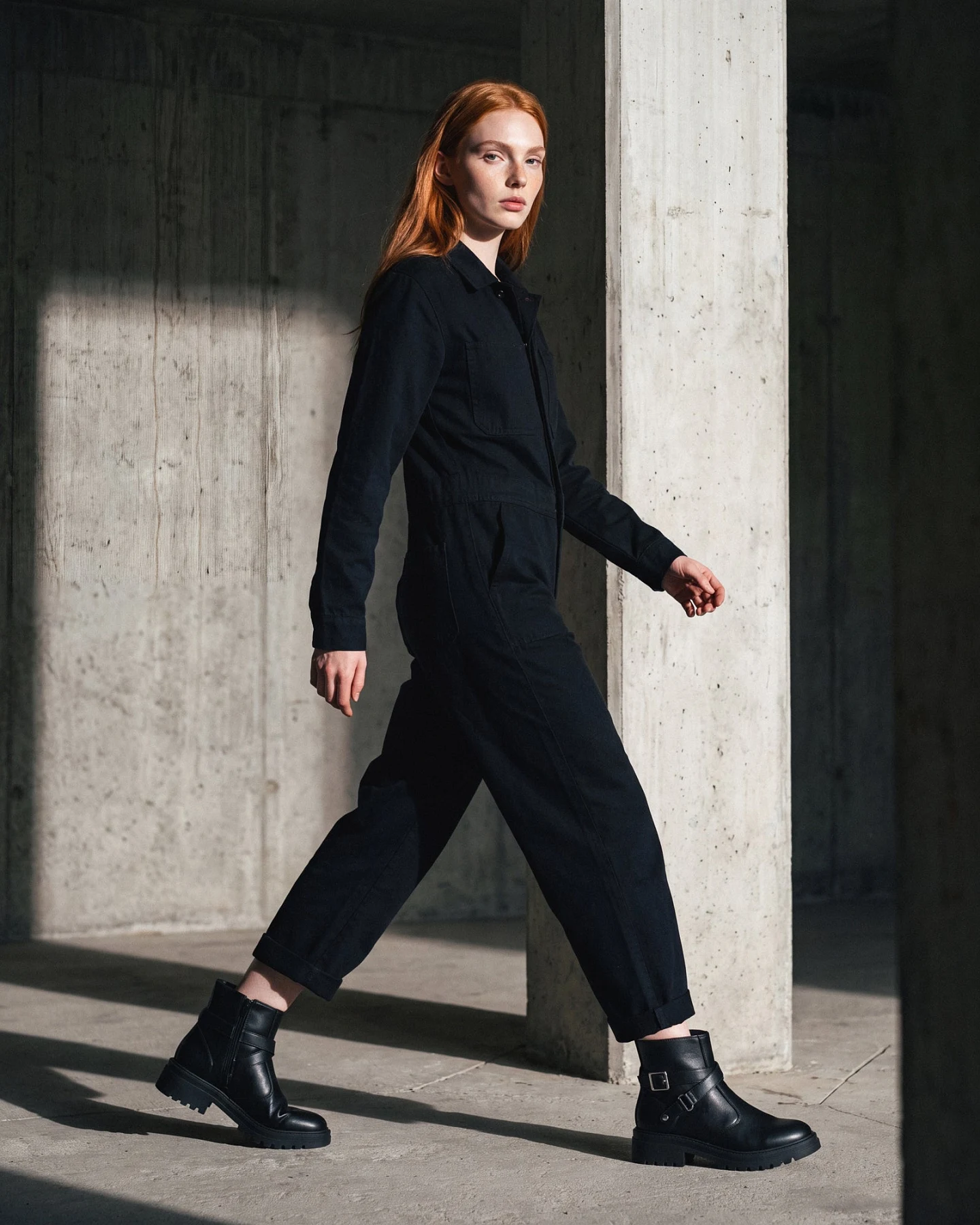 NAE Damen vegan Stiefeletten Cody Schwarz – Ansicht 2