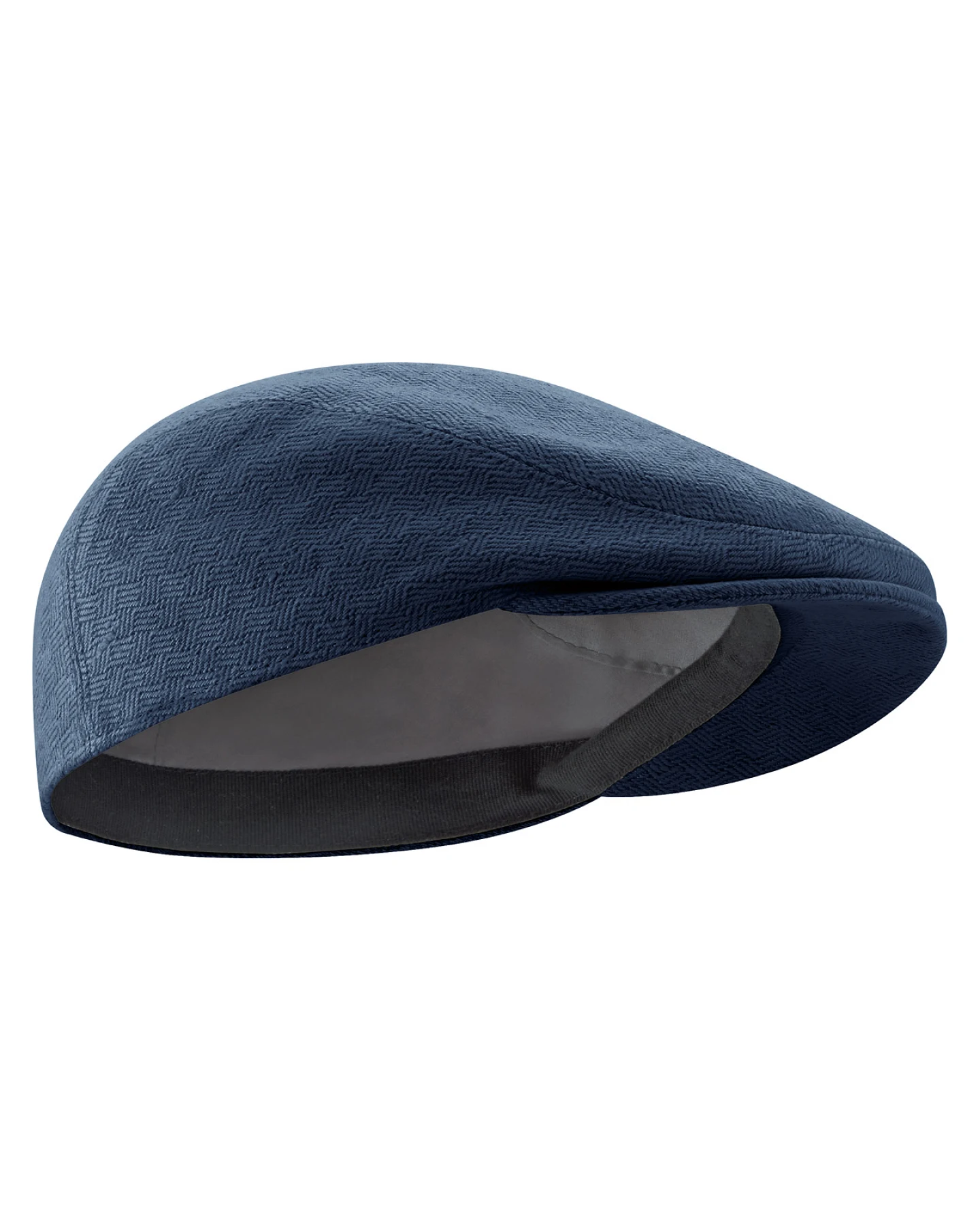 Hempage Herren vegan Flat Cap Marineblau – Ansicht 2