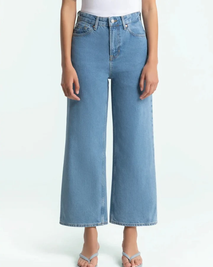 Jeans Elisabeth Cropped Clean Holo Mid Vintage