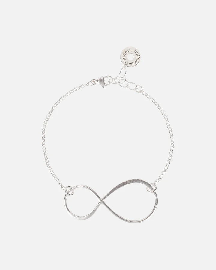 Hoffnungsträger Armband Unendlichkeit - Silber