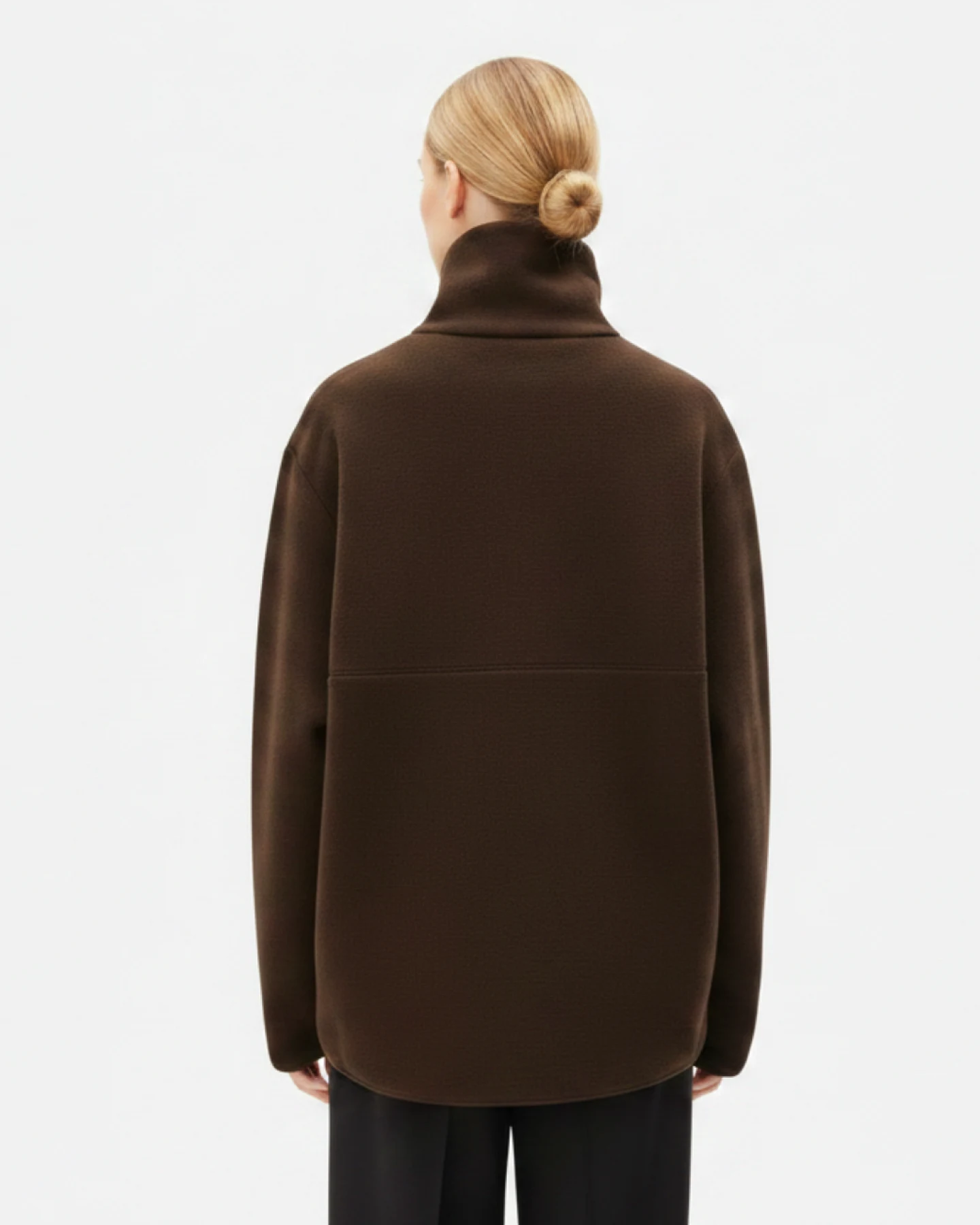 Armedangels Haarleenaa Cotton Fleece - Claystone XS – Ansicht 3