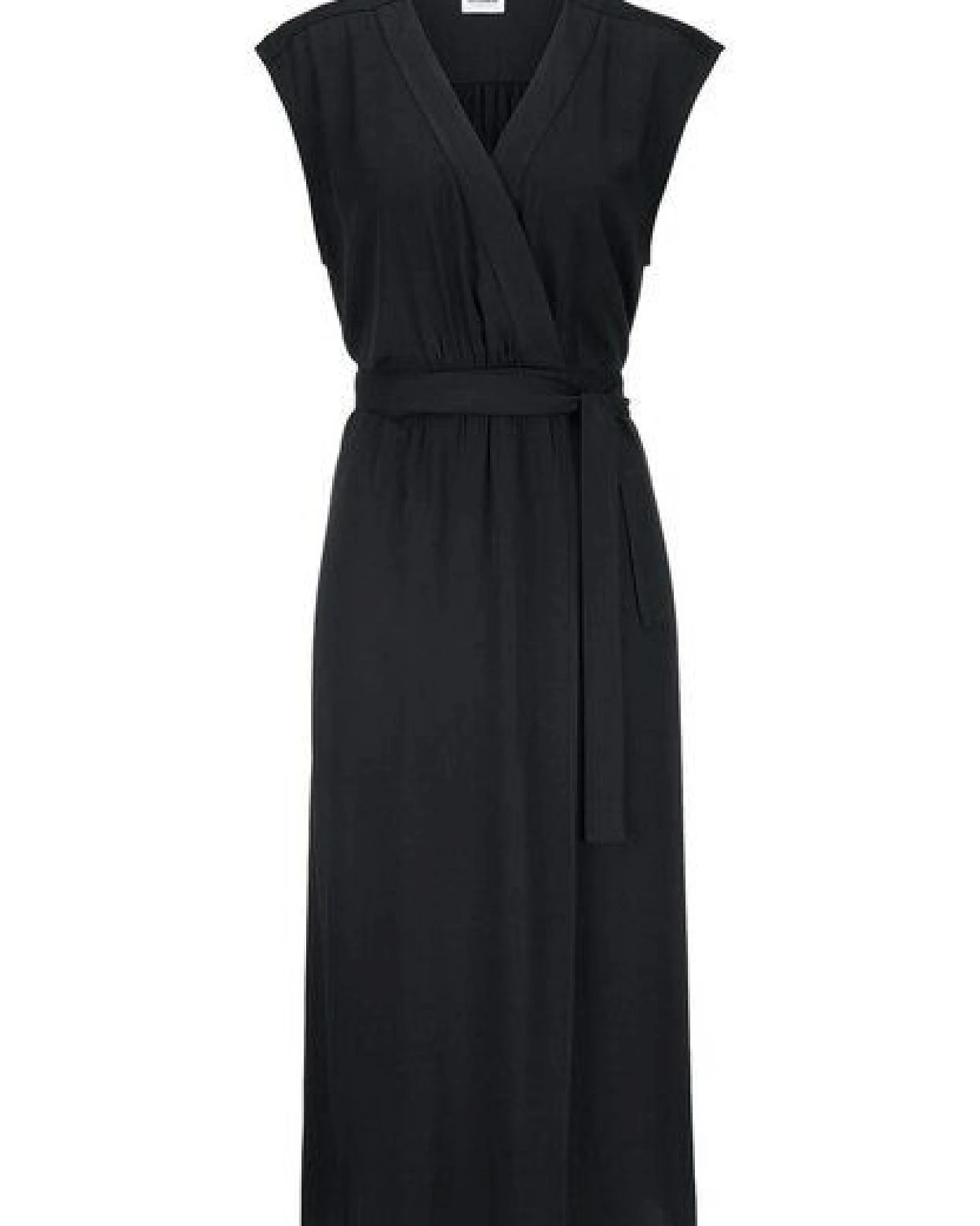 hessnatur Gewebe Kleid mit Wickeloptik Midi aus reinem LENZING ECOVERO – Ansicht 3
