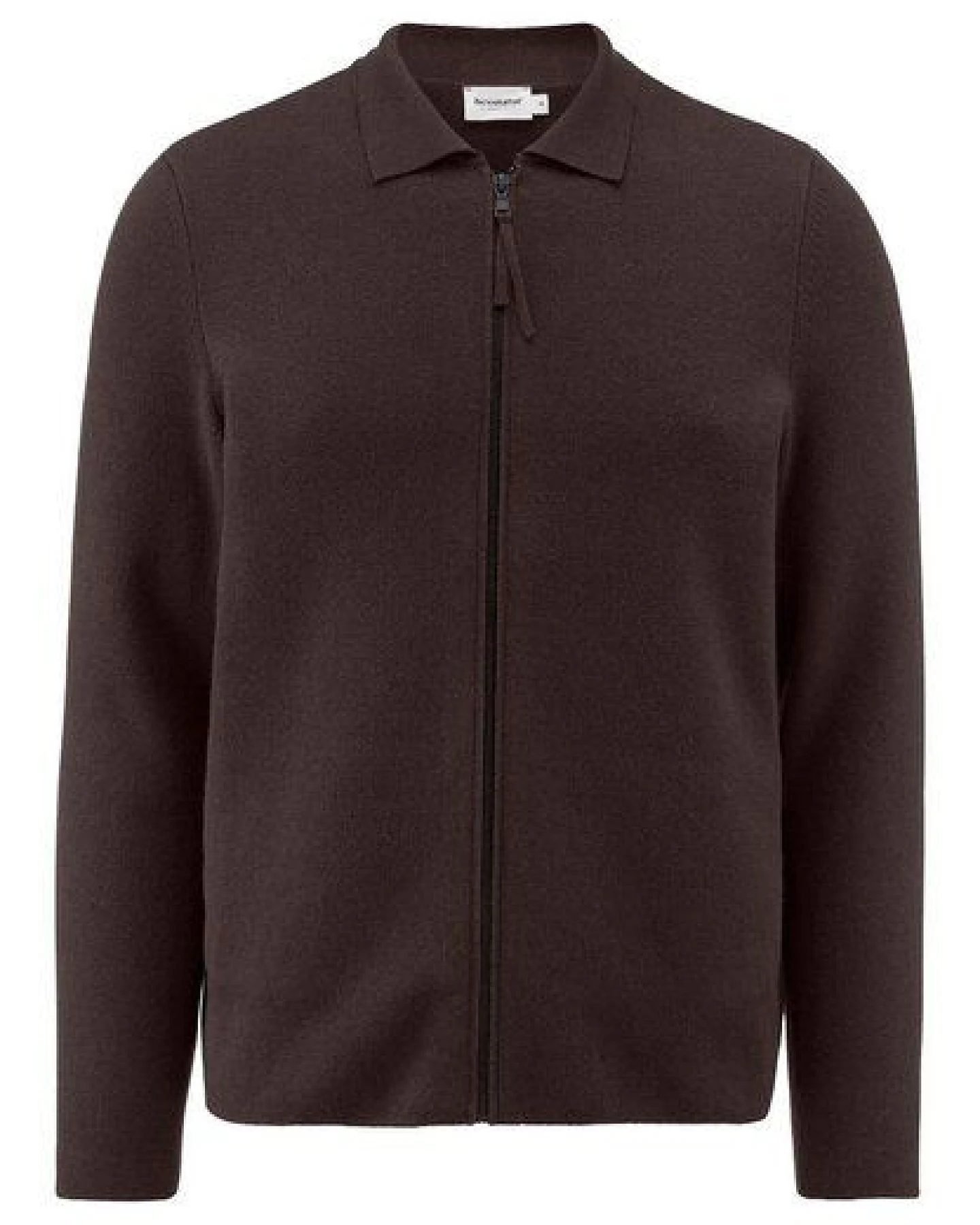 hessnatur Milano Strick Jacke Regular aus Bio-Baumwolle mit Bio-Merinowolle – Ansicht 3