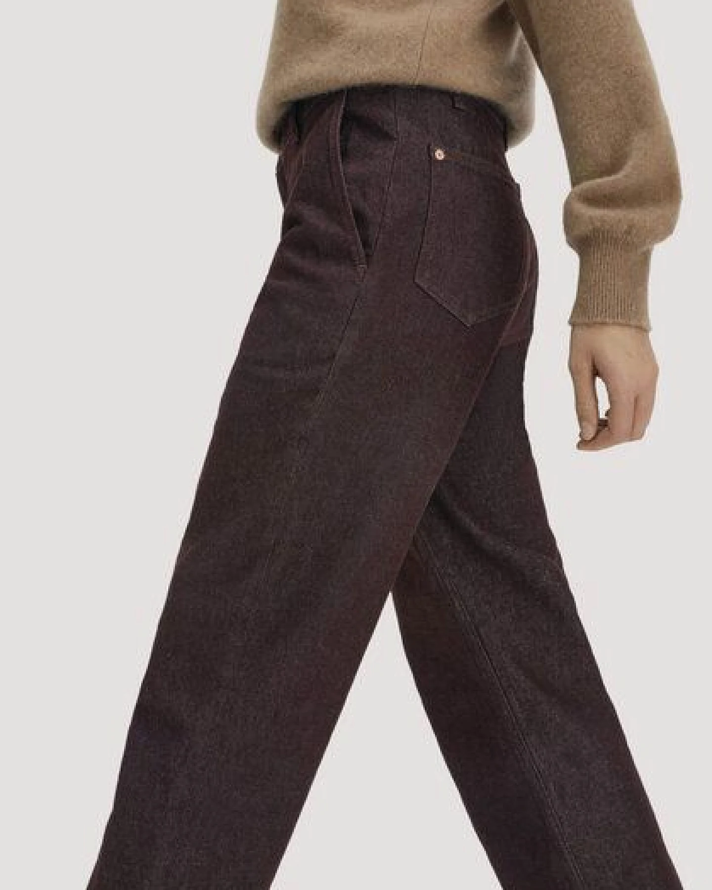 hessnatur Jeans ELENY Culotte straight Leg aus reinem Bio-Denim – Ansicht 2