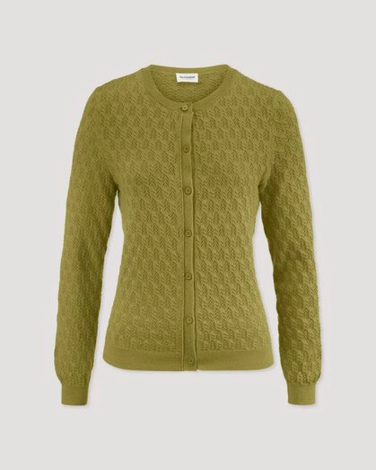 hessnatur Strick Jacke Regular aus Bio-Baumwolle und Schurwolle – Ansicht 4