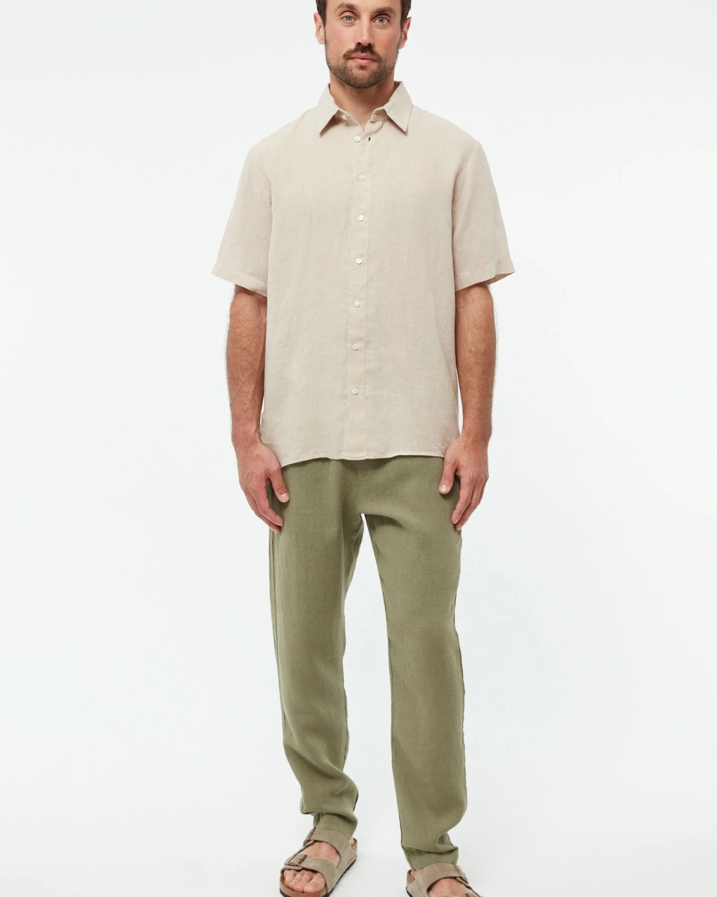 Hemd GBKoda Beige – Ansicht 4