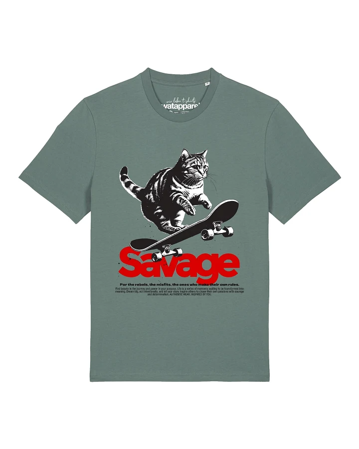 Watapparel T-Shirt Savage cat