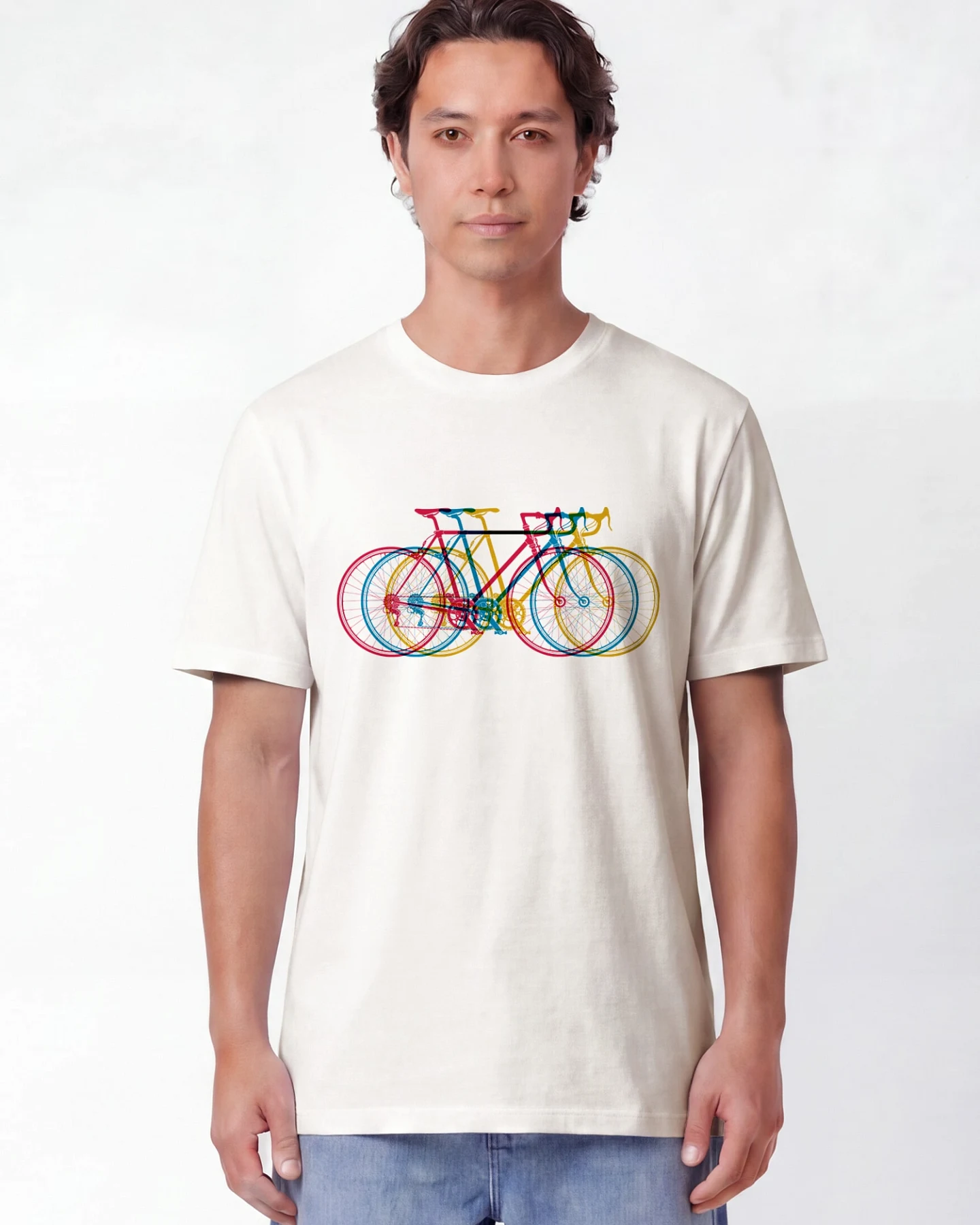 Watapparel T-Shirt Fahrräder – Ansicht 2