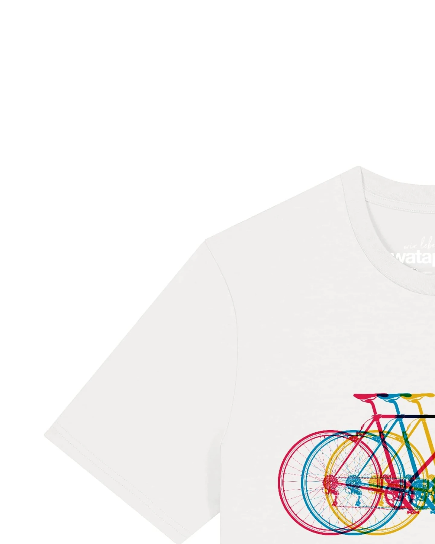 Watapparel T-Shirt Fahrräder – Ansicht 3