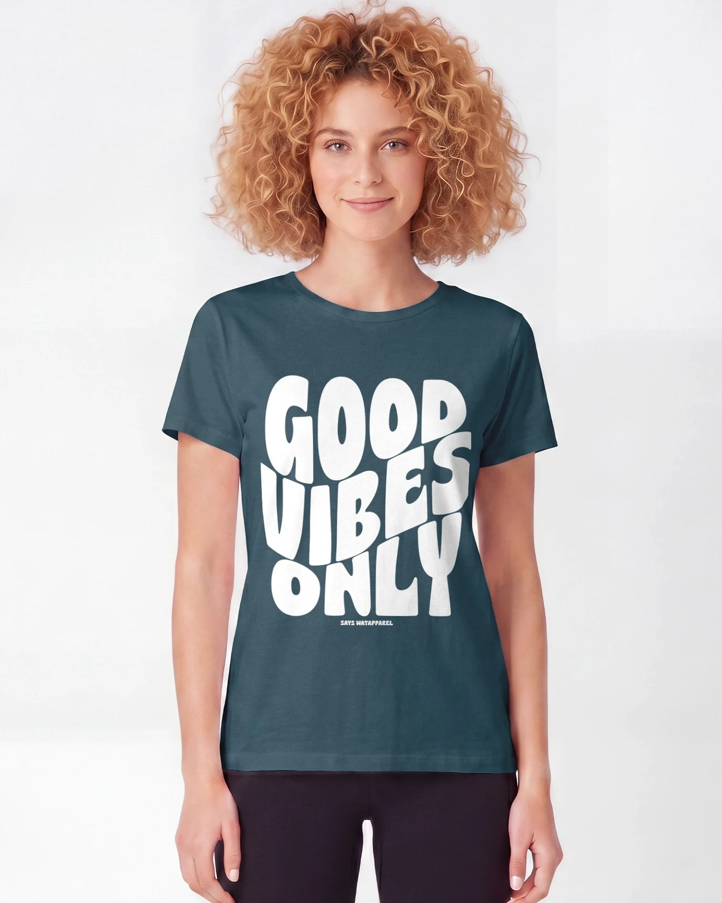 Watapparel T-Shirt Good vibes only – Ansicht 2