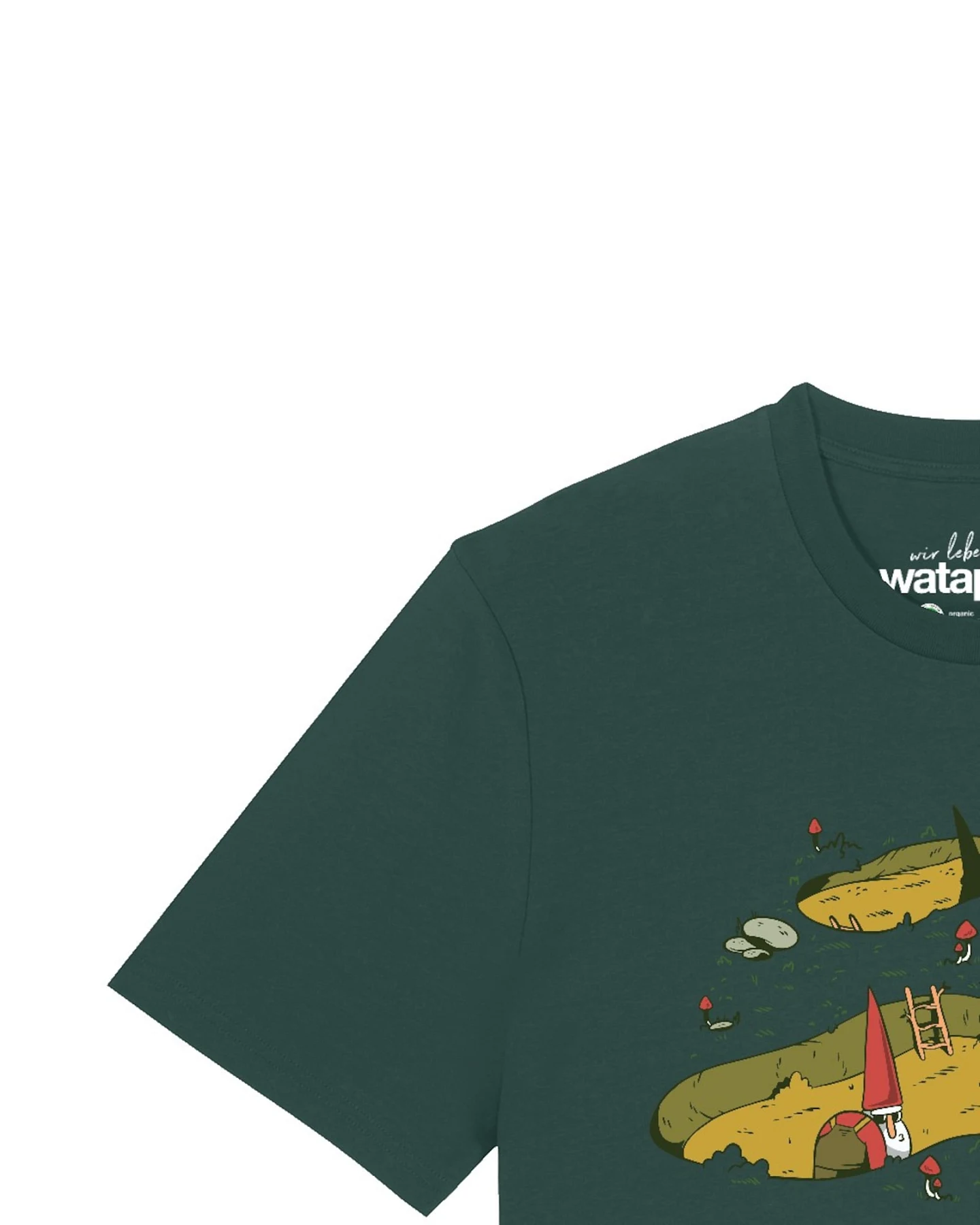 Watapparel T-Shirt Gnome Footprint – Ansicht 3