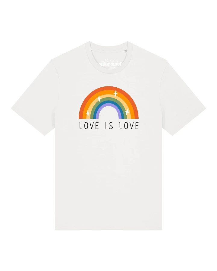 Watapparel T-Shirt Love is Love