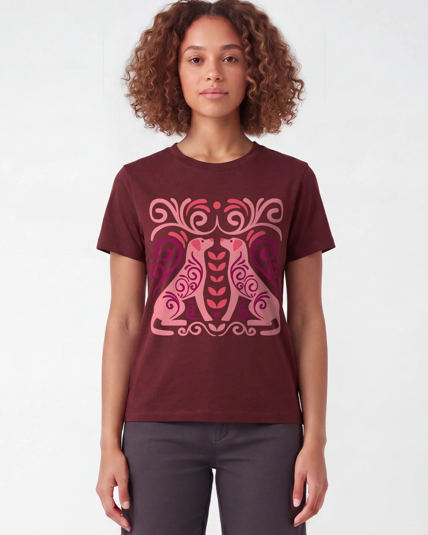 Watapparel T-Shirt Hundeliebe – Ansicht 2
