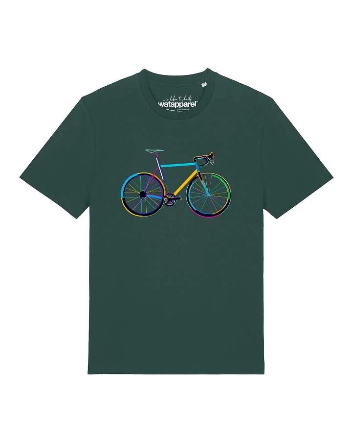 Watapparel T-Shirt Fahrrad by night
