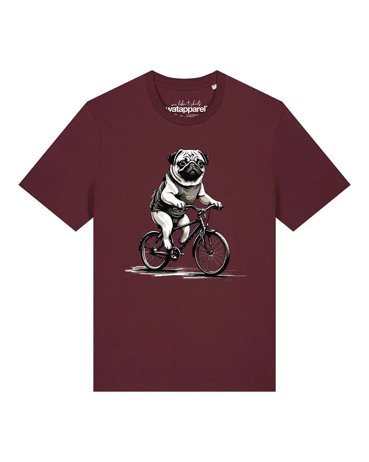 Watapparel T-Shirt Mops auf Fahrrad