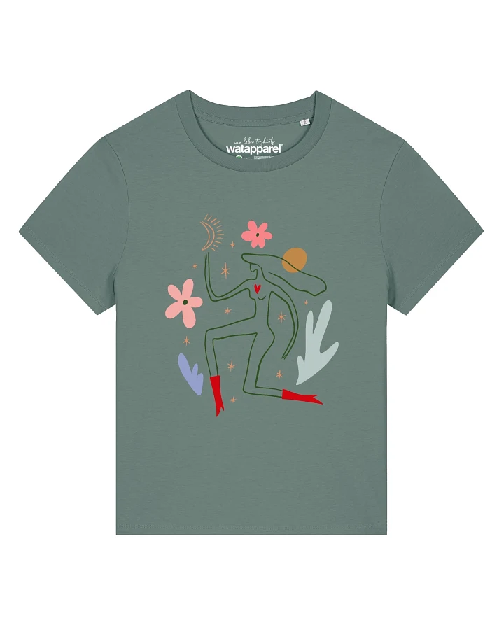 Watapparel T-Shirt Love and flex